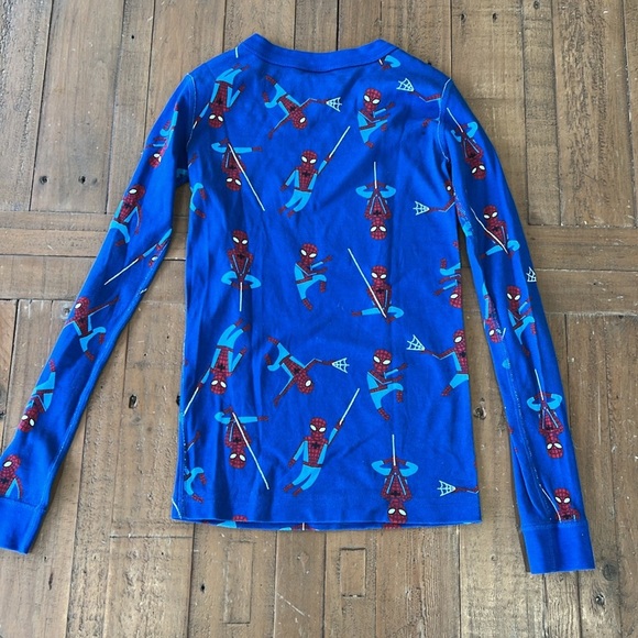 Hanna andersson Marvel Spider-Man Blue Pajama Set - Picture 4 of 7